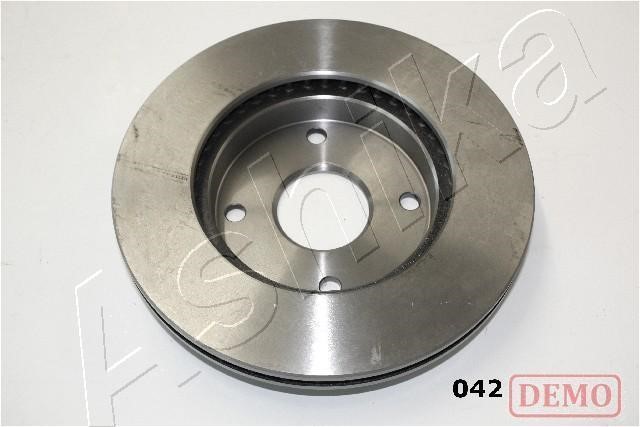 Ashika 60-00-0421C Front brake disc ventilated 60000421C