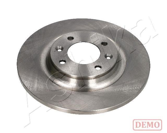 Ashika 61-00-0610C Rear brake disc, non-ventilated 61000610C