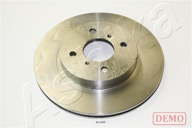 Ashika 60-00-0400C Front brake disc ventilated 60000400C