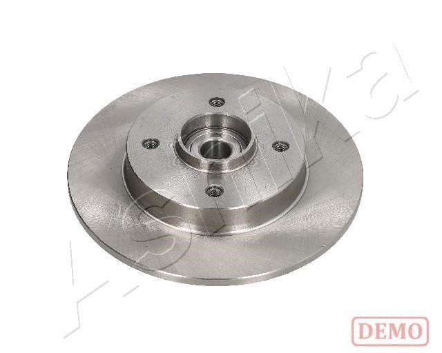 Ashika 61-00-0618C Rear brake disc, non-ventilated 61000618C