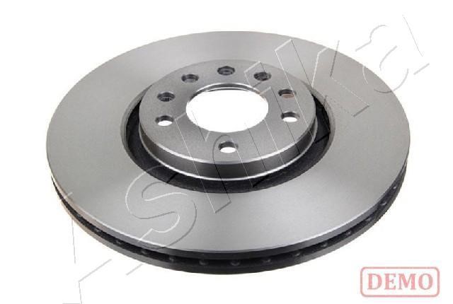 Ashika 60-00-0404C Unventilated front brake disc 60000404C