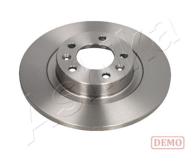 Ashika 61-00-0619C Rear brake disc, non-ventilated 61000619C