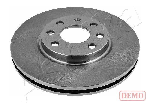 Ashika 60-00-0408C Front brake disc ventilated 60000408C