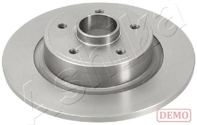 Ashika 61-00-0709C Rear brake disc, non-ventilated 61000709C