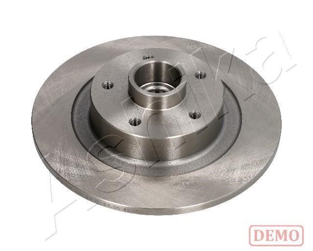 Ashika 61-00-0714C Rear brake disc, non-ventilated 61000714C