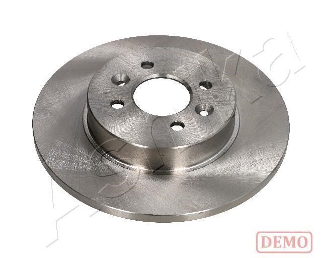 Ashika 61-00-0715C Rear brake disc, non-ventilated 61000715C