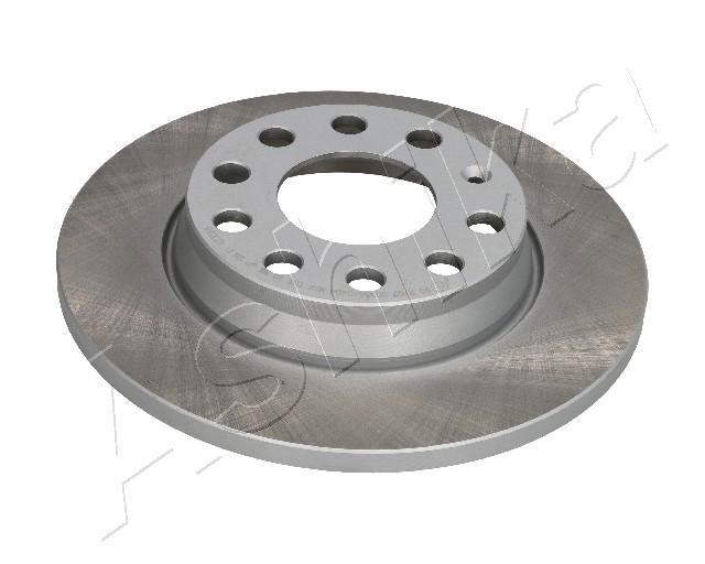 Ashika 61-00-0907C Rear brake disc, non-ventilated 61000907C