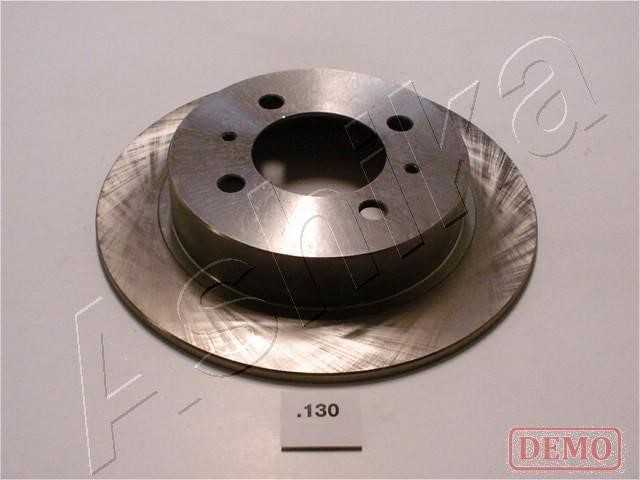 Ashika 61-01-130C Rear brake disc, non-ventilated 6101130C
