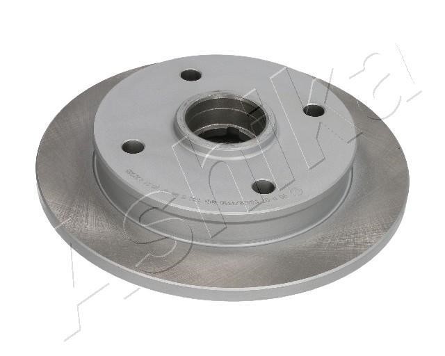 Ashika 61-03-304C Rear brake disc, non-ventilated 6103304C