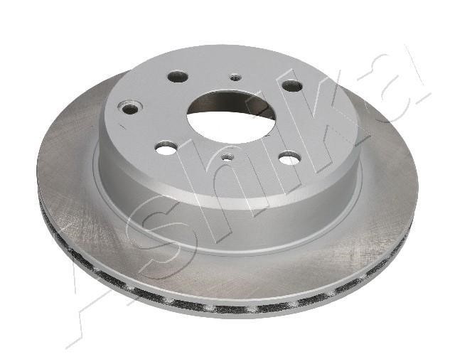Ashika 61-02-206C Rear ventilated brake disc 6102206C