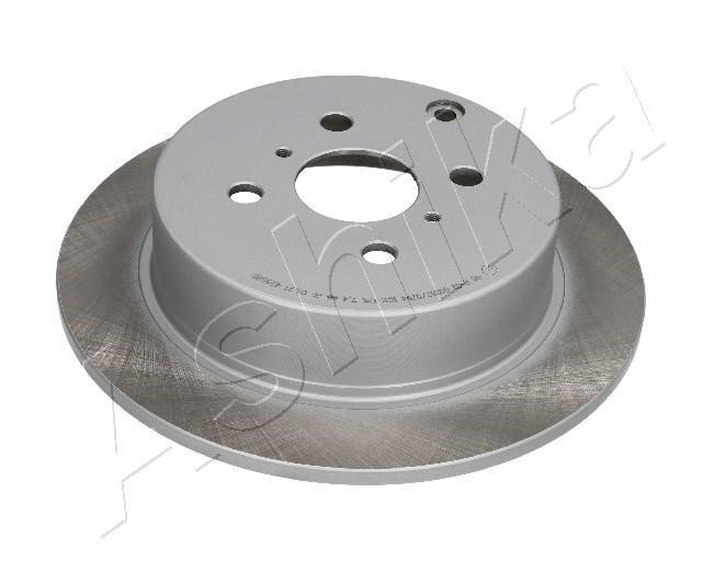 Ashika 61-02-222C Rear brake disc, non-ventilated 6102222C