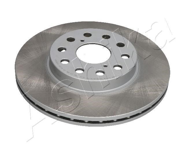 Ashika 61-02-227C Rear ventilated brake disc 6102227C