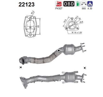22123 As Catalytic Converter