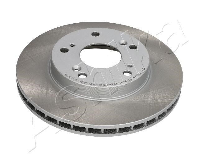 Ashika 60-04-434C Front brake disc ventilated 6004434C