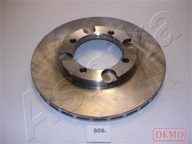 Ashika 60-05-509C Front brake disc ventilated 6005509C