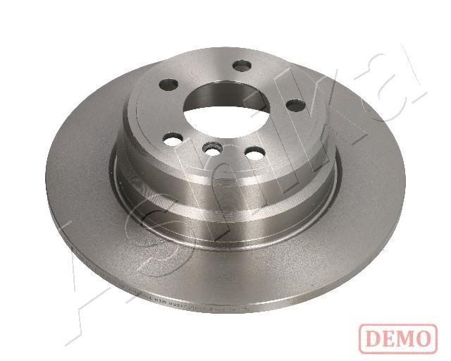 Rear brake disc, non-ventilated Ashika 61-00-0137C