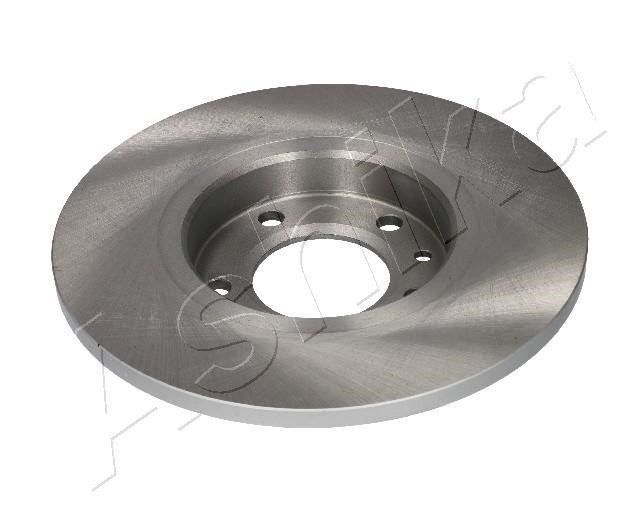 Rear brake disc, non-ventilated Ashika 61-00-0408C