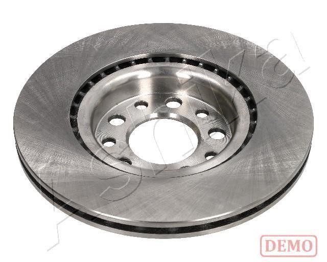 Ashika 61-00-0231C Rear ventilated brake disc 61000231C
