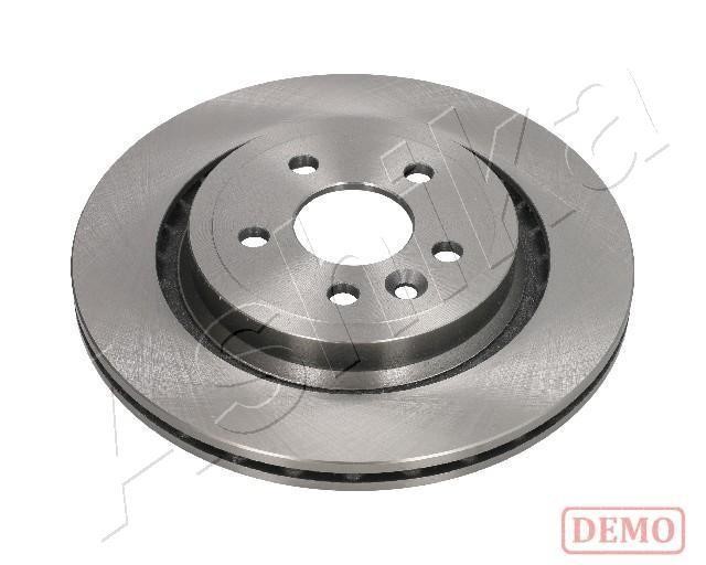 Ashika 61-00-0328C Rear ventilated brake disc 61000328C