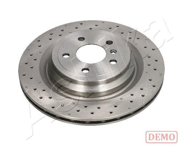 Ashika 61-00-0533C Rear ventilated brake disc 61000533C