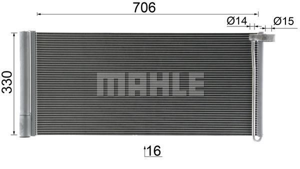 Mahle Original AC Condenser – price [object Object] PLN