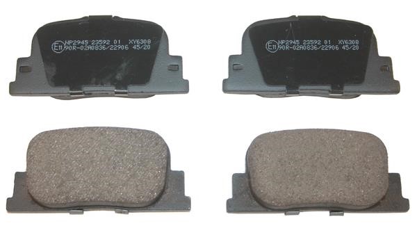 National NP2945 Brake Pad Set, disc brake NP2945