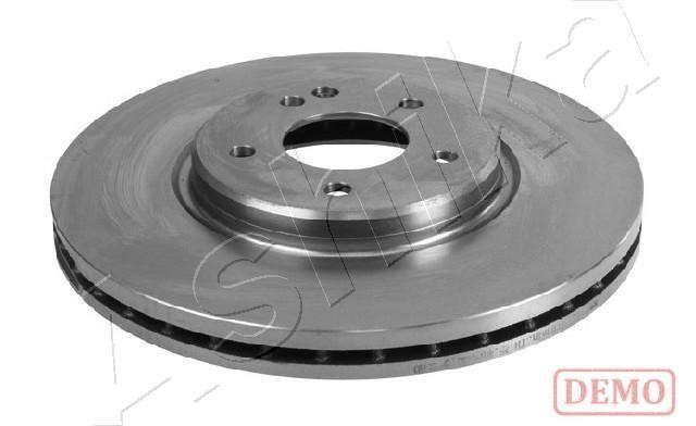 Ashika 60-00-0515C Front brake disc ventilated 60000515C