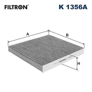 Filtron K 1356A Filter, interior air K1356A