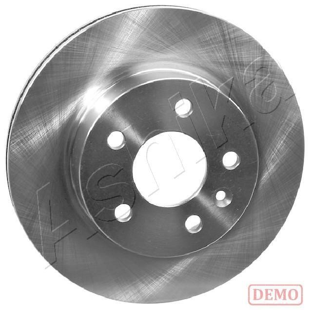 Ashika 60-00-0570C Front brake disc ventilated 60000570C