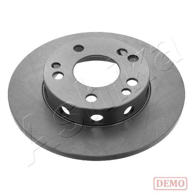 Ashika 60-00-0571C Unventilated front brake disc 60000571C