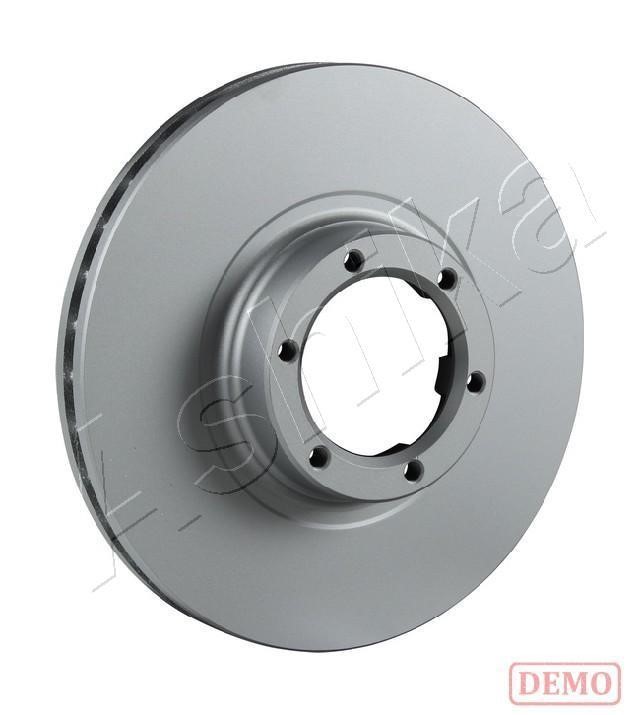 Ashika 60-00-0718C Front brake disc ventilated 60000718C