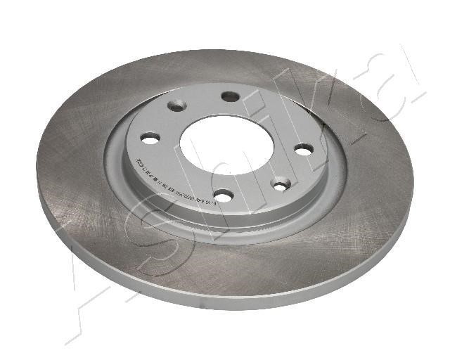 Ashika 60-00-0602C Unventilated front brake disc 60000602C