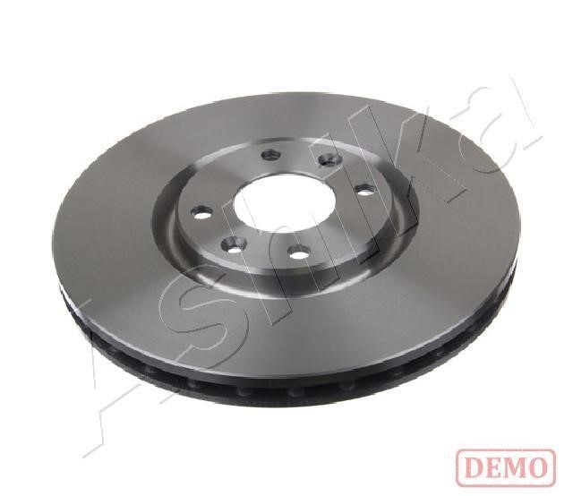 Ashika 60-00-0608C Front brake disc ventilated 60000608C