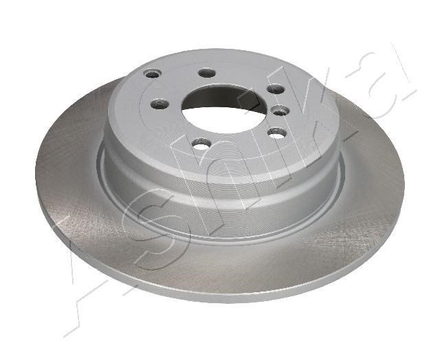 Ashika 61-0L-L04C Rear brake disc, non-ventilated 610LL04C