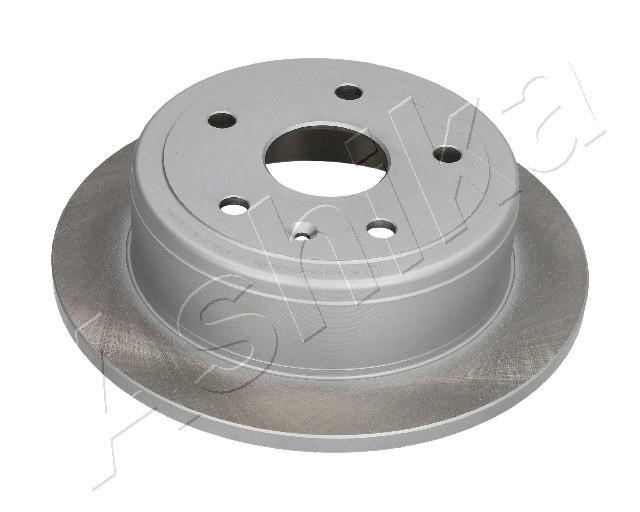 Ashika 61-0W-001C Rear brake disc, non-ventilated 610W001C