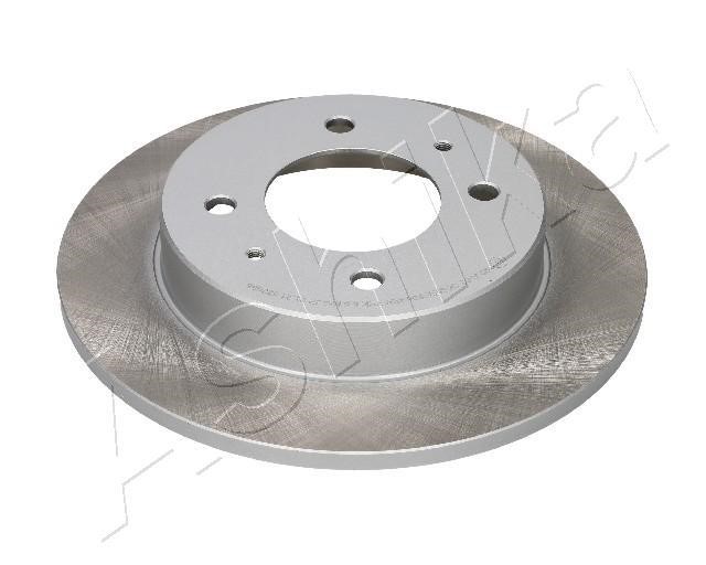 Ashika 61-05-596C Rear brake disc, non-ventilated 6105596C