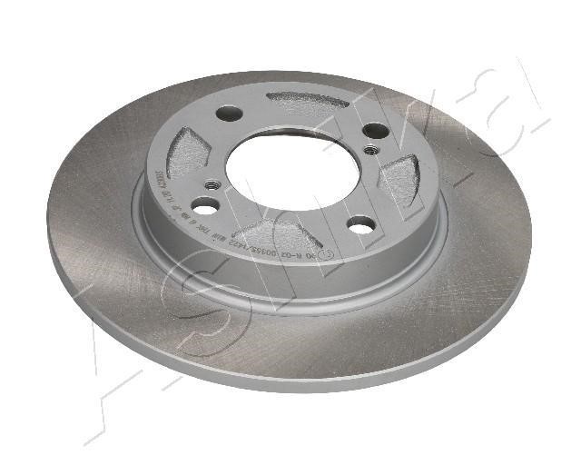 Ashika 61-08-806C Rear brake disc, non-ventilated 6108806C