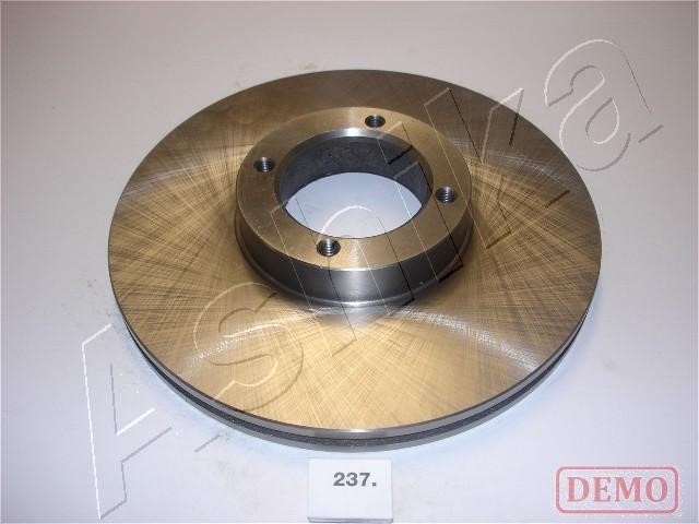 Ashika 60-02-237C Front brake disc ventilated 6002237C