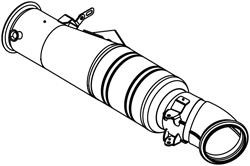 48156 Dinex Exhaust pipe
