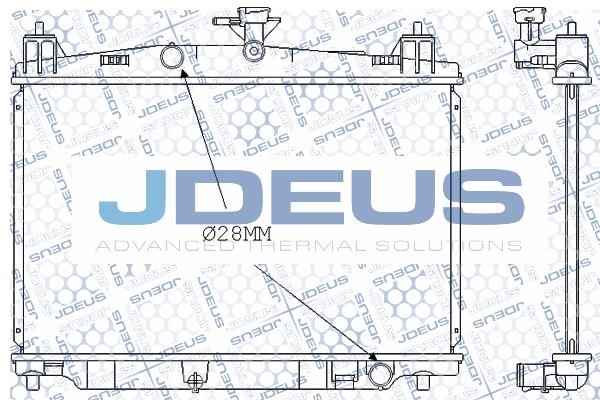 J. Deus M-0160320 Radiator, engine cooling M0160320