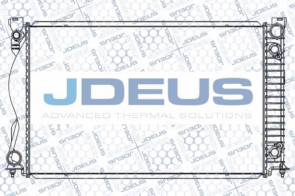 J. Deus M-0010420 Radiator, engine cooling M0010420