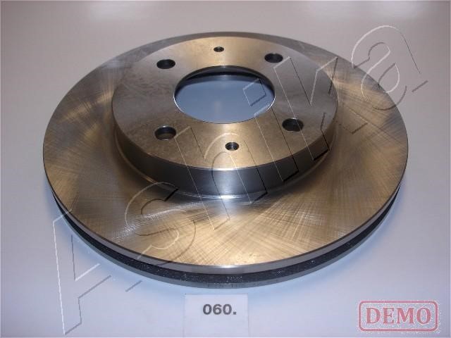 Ashika 60-00-0606C Front brake disc ventilated 60000606C
