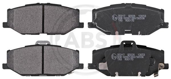 ABS 35317 Brake Pad Set, disc brake 35317