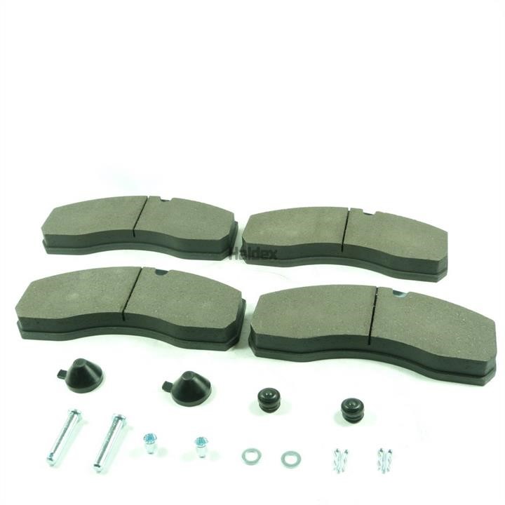 Haldex 1910089010 Brake Pad Set, disc brake 1910089010