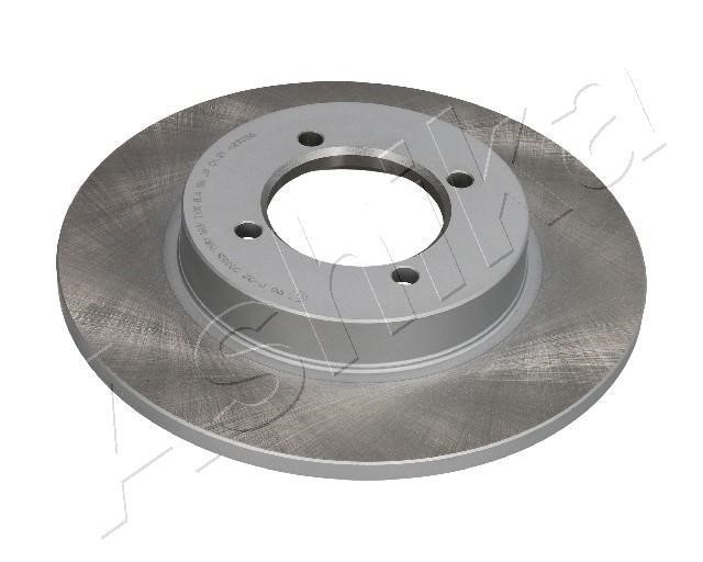 Ashika 60-01-102C Unventilated front brake disc 6001102C