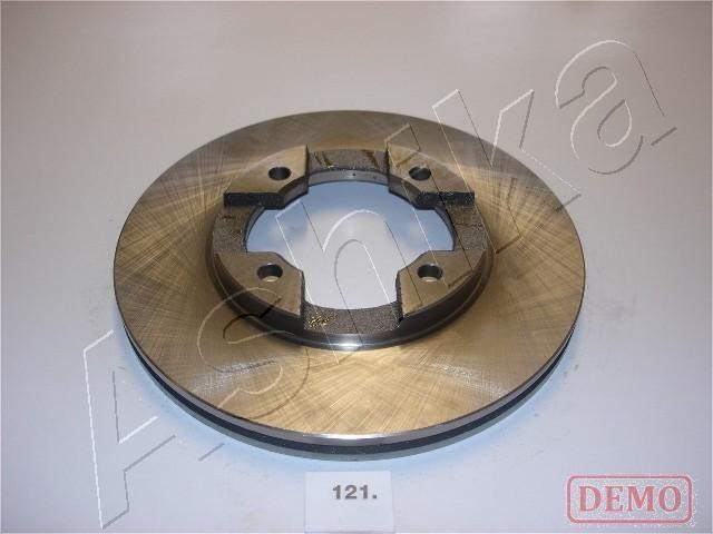 Ashika 60-01-121C Front brake disc ventilated 6001121C