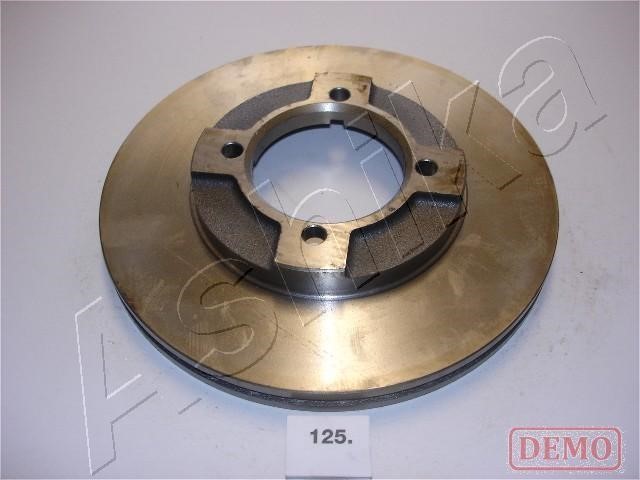 Ashika 60-01-125C Front brake disc ventilated 6001125C
