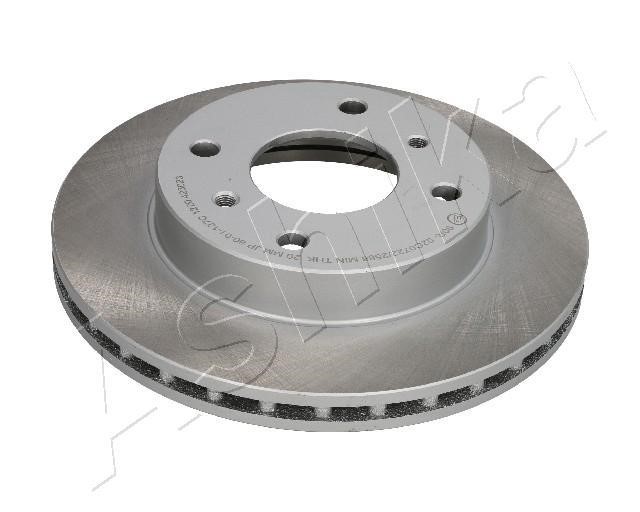 Ashika 60-01-127C Front brake disc ventilated 6001127C