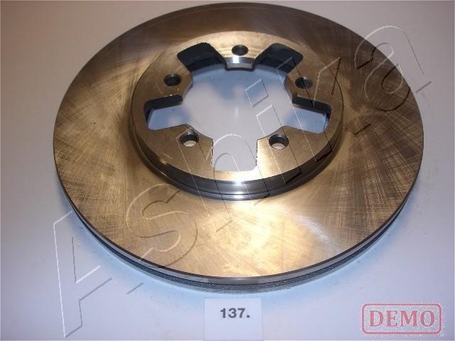 Ashika 60-01-137C Front brake disc ventilated 6001137C