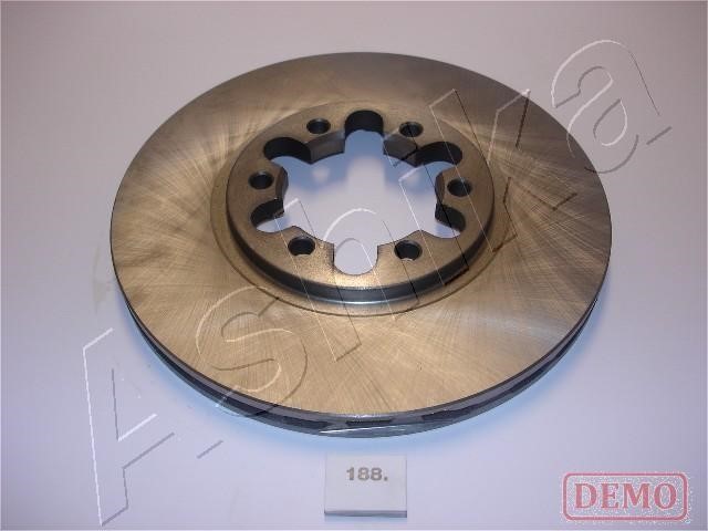 Ashika 60-01-188C Front brake disc ventilated 6001188C